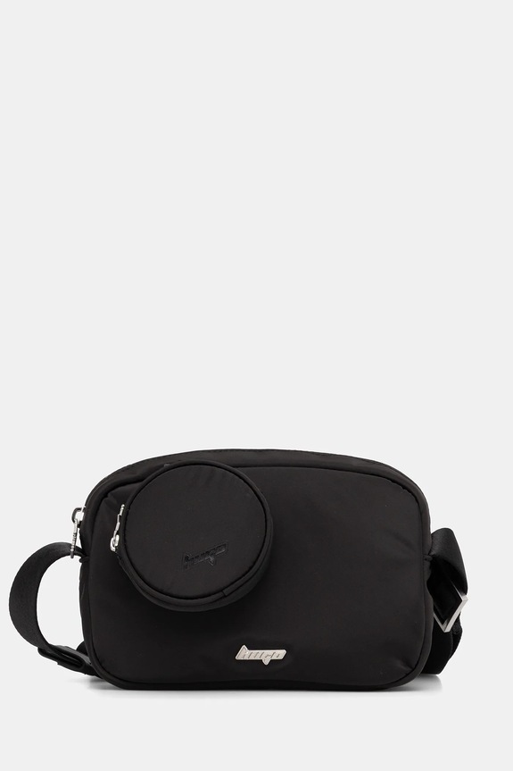 Hugo Blue kézitáska Saffie_Crossbody textil fekete 50558577