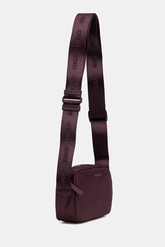 Τσάντα HUGO Bel Crossbody 50558177 μωβ SS26