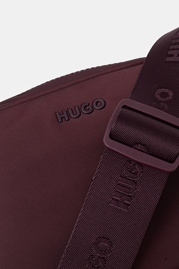 Τσάντα HUGO Bel Crossbody μωβ 50558177