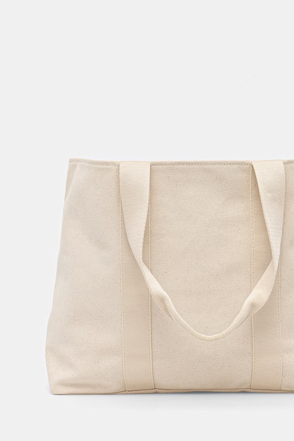 Αξεσουάρ Τσάντα HUGO Becky CH_Tote 50563021 μπεζ