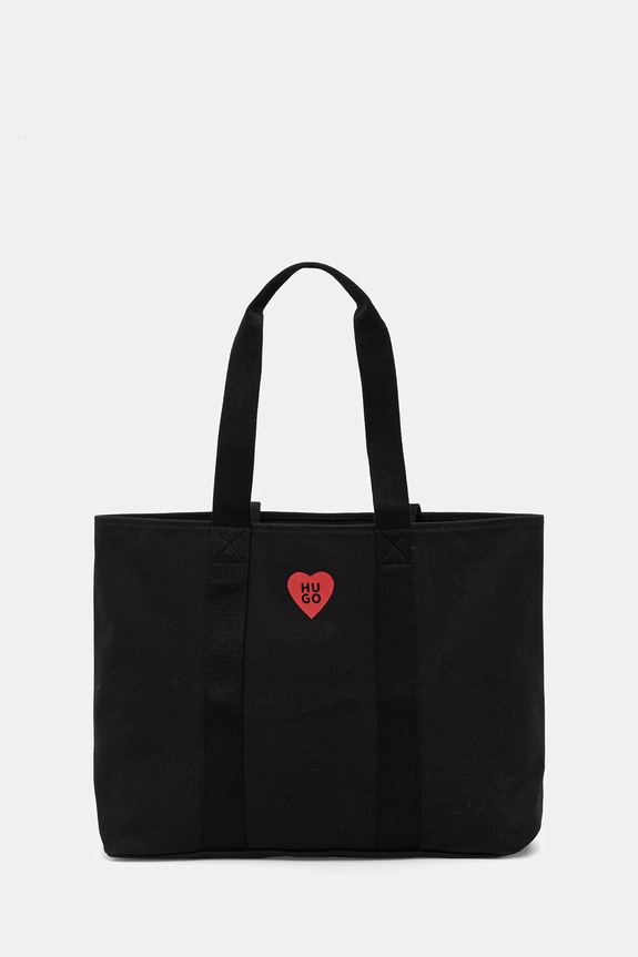 Torba HUGO Becky CH_Tote bez remena crna 50563021