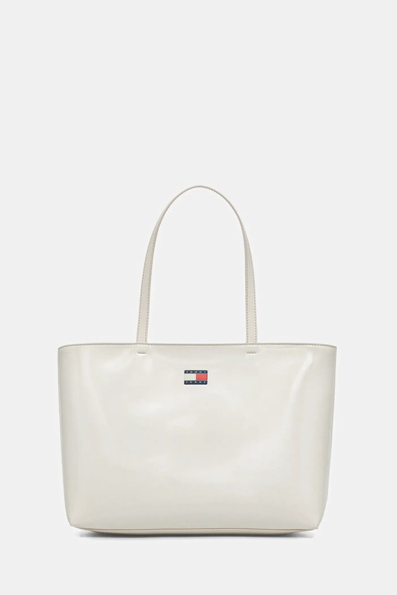 Tommy Jeans torebka mieści A4 beżowy AW0AW18069