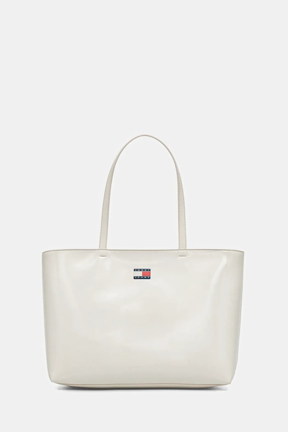 Tommy Jeans torebka mieści A4 beżowy AW0AW18069