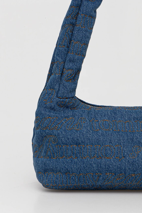 Kiegészítők Tommy Jeans farmer táska AW0AW18266 kék