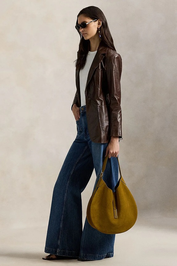 Polo Ralph Lauren suede handbag 428922881