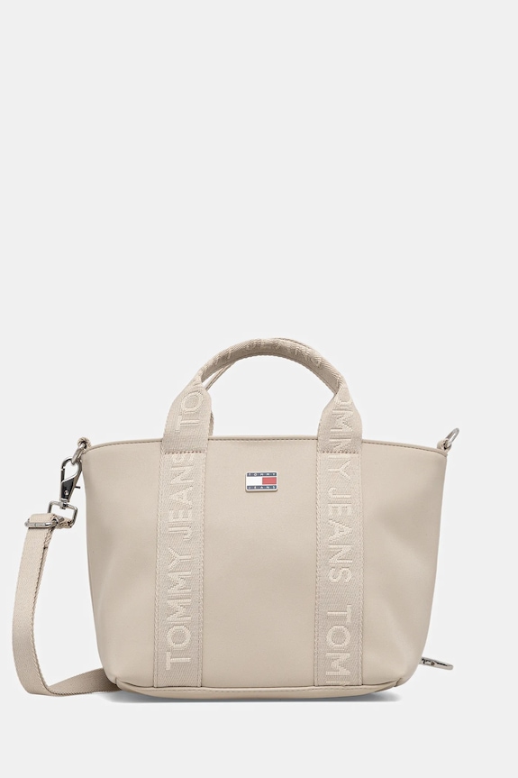Tommy Jeans poșetă uni bej AW0AW18063
