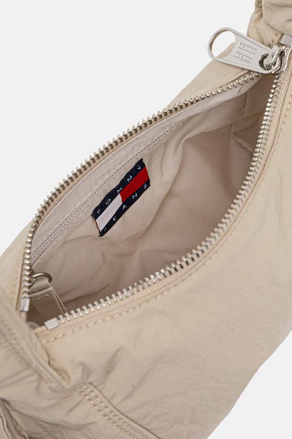 Kabelka Tommy Jeans AW0AW18068 béžová
