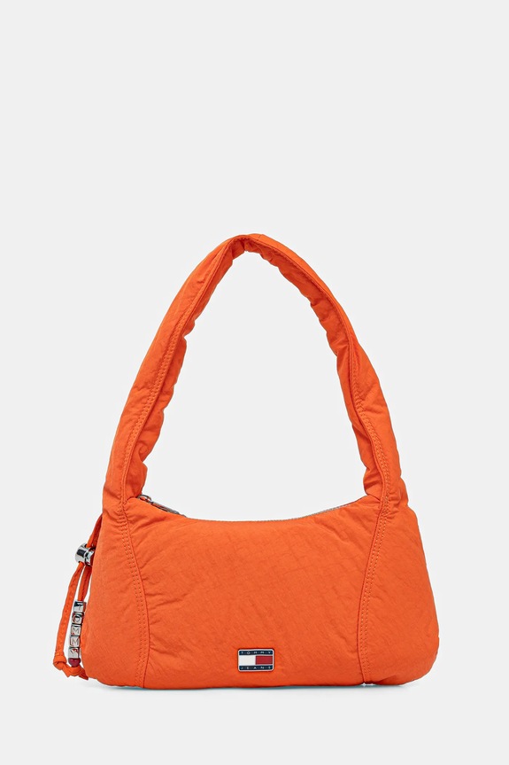 Kabelka Tommy Jeans jednofarebný oranžová AW0AW18068