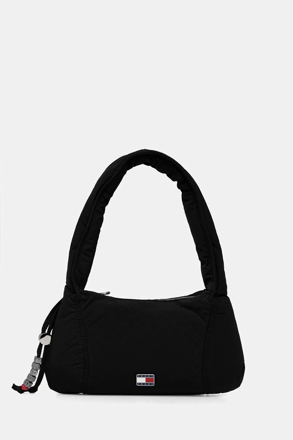 Tommy Jeans poșetă uni negru AW0AW18068