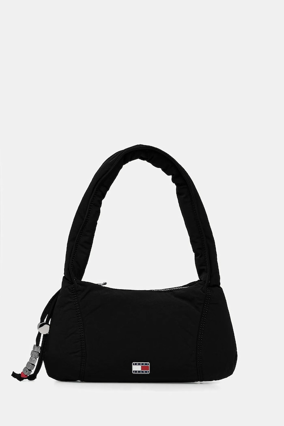 Tommy Jeans poșetă uni negru AW0AW18068