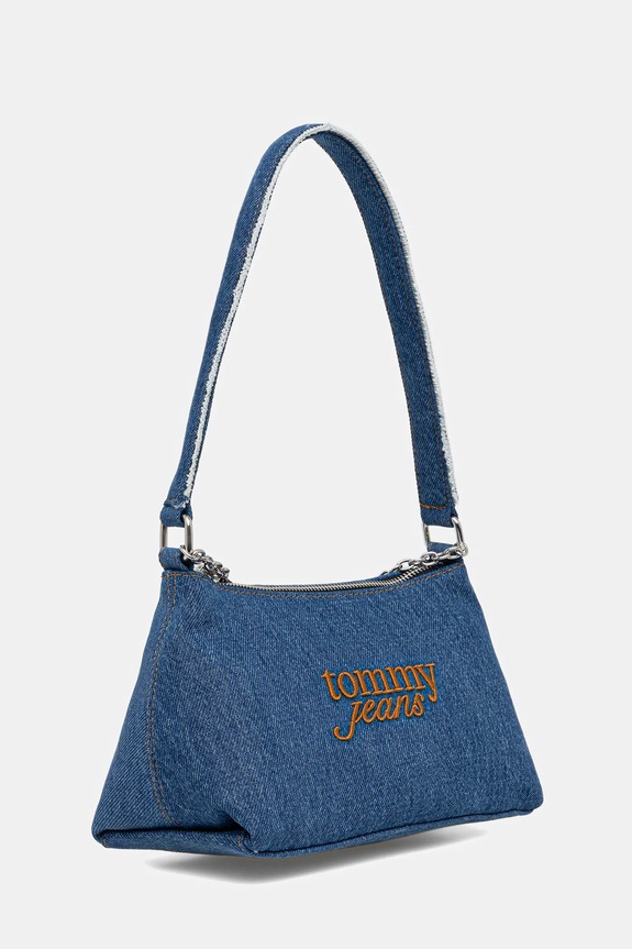 Džínsová taška Tommy Jeans AW0AW18575 modrá SS26