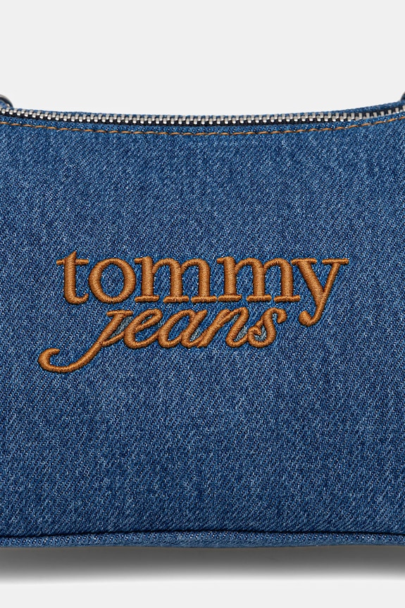 Džínsová taška Tommy Jeans modrá AW0AW18575