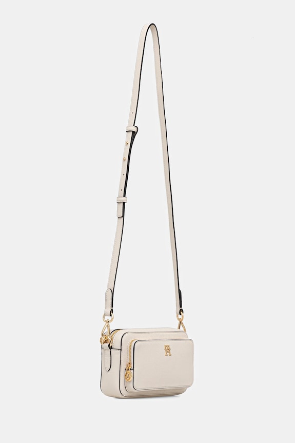 Kabelka Tommy Hilfiger AW0AW18120 béžová SS26