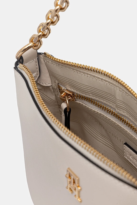 Tommy Hilfiger bőr táska AW0AW18143 bézs