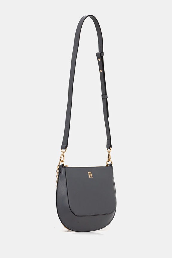 Tommy Hilfiger bőr táska AW0AW18143 szürke SS26
