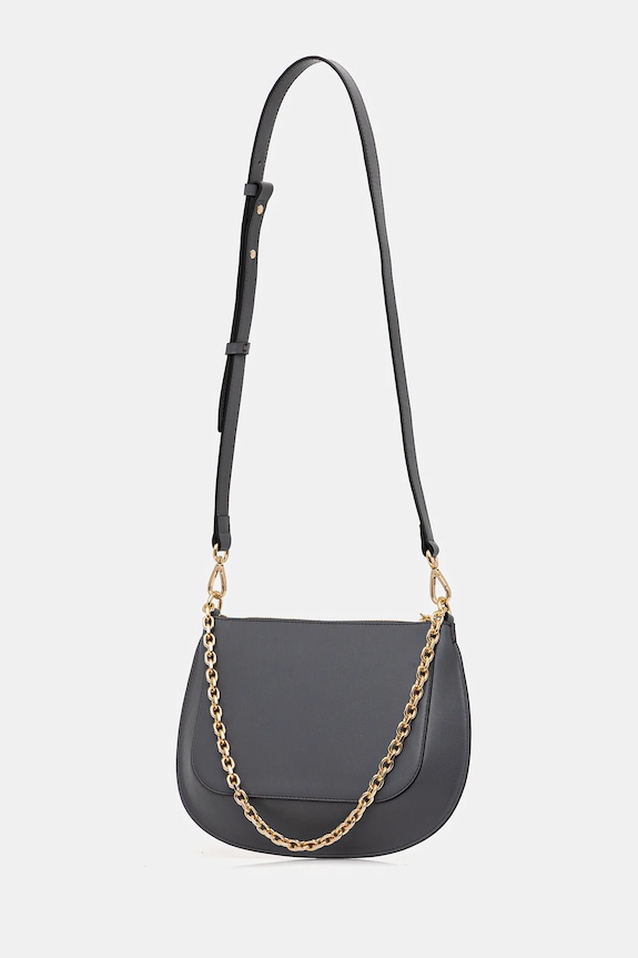 Tommy Hilfiger bőr táska szürke AW0AW18143