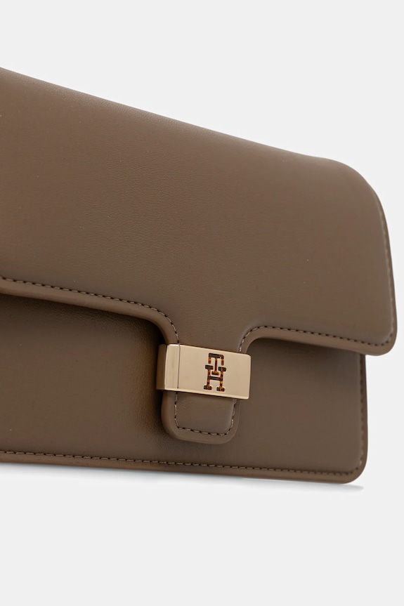 Kabelka Tommy Hilfiger béžová AW0AW18288
