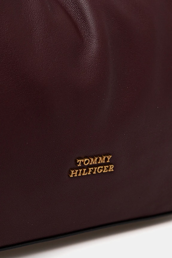 Dodaci Kožna torba Tommy Hilfiger AW0AW18307 bordo
