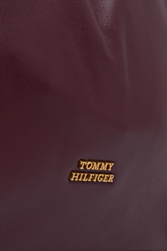Kožna torba Tommy Hilfiger AW0AW18307