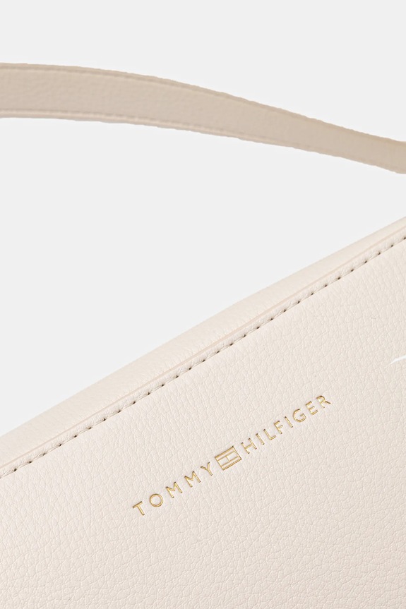 Τσάντα Tommy Hilfiger μπεζ AW0AW18115