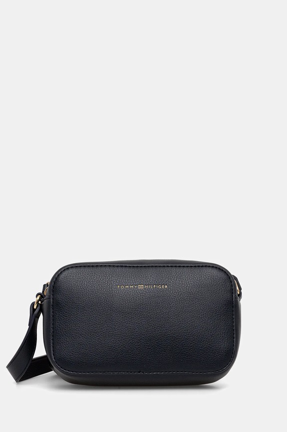 Τσάντα Tommy Hilfiger συνθετικό σκούρο μπλε AW0AW18115