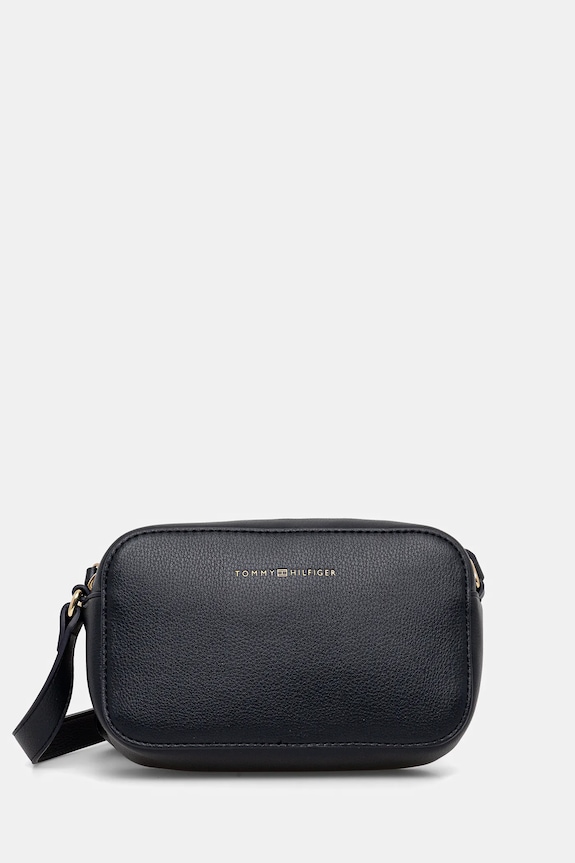 Τσάντα Tommy Hilfiger συνθετικό σκούρο μπλε AW0AW18115