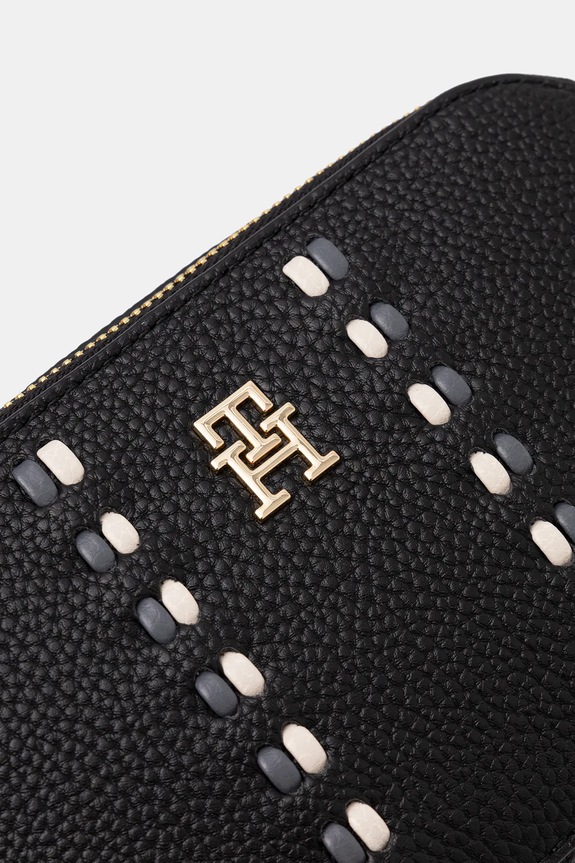 Kabelka Tommy Hilfiger čierna AW0AW18153