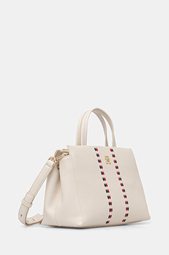 Kabelka Tommy Hilfiger AW0AW18154 béžová SS26