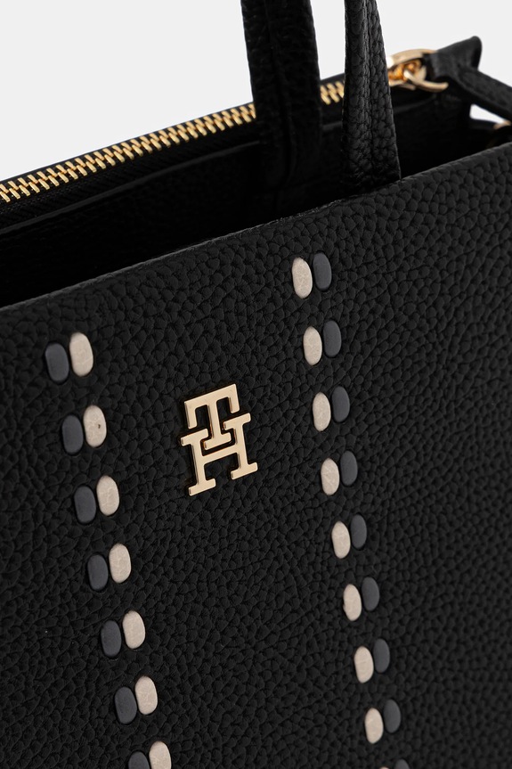 Kabelka Tommy Hilfiger čierna AW0AW18154