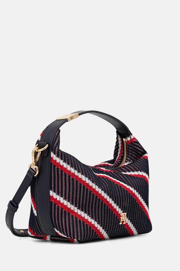 Kabelka Tommy Hilfiger AW0AW18165 tmavomodrá SS26