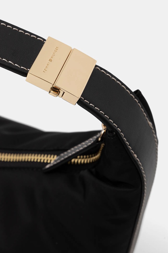 Kabelka Tommy Hilfiger čierna AW0AW18229