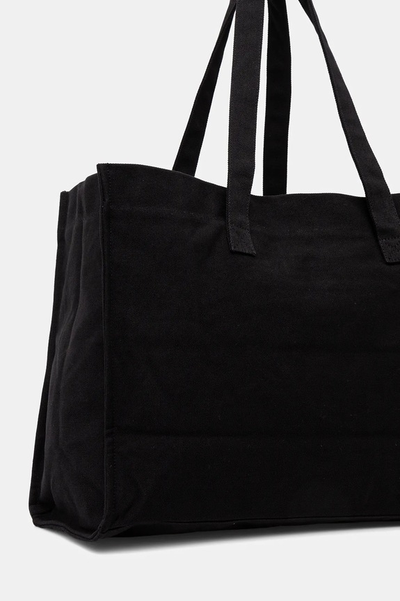 Αξεσουάρ Βαμβακερή τσάντα Karl Lagerfeld K/ESSENTIAL B1M46078 μαύρο