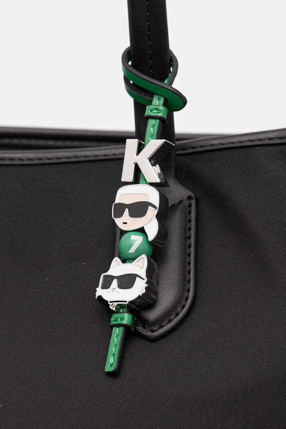Kabelka Karl Lagerfeld IKON čierna B1W30012