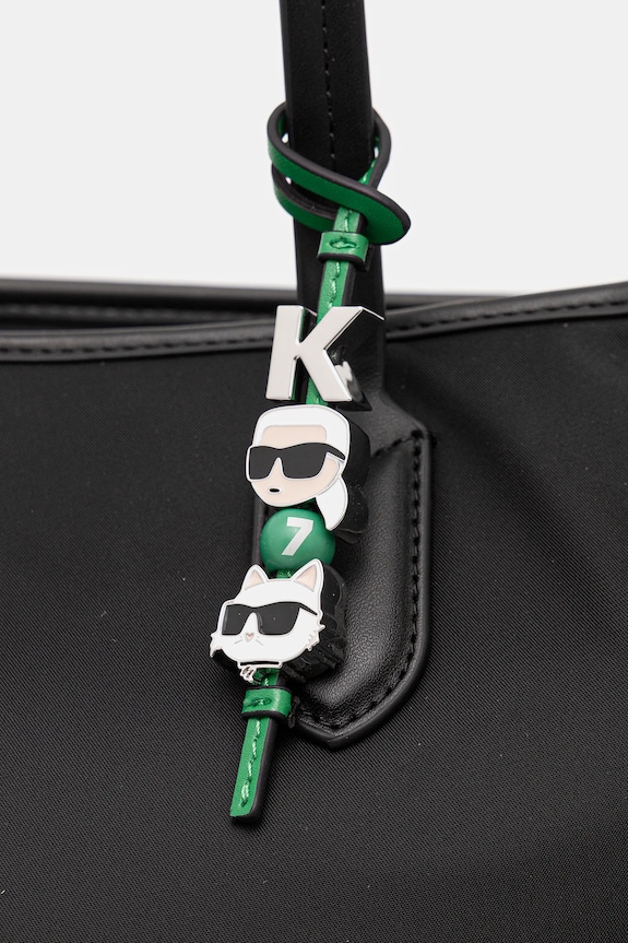 Kabelka Karl Lagerfeld IKON čierna B1W30012