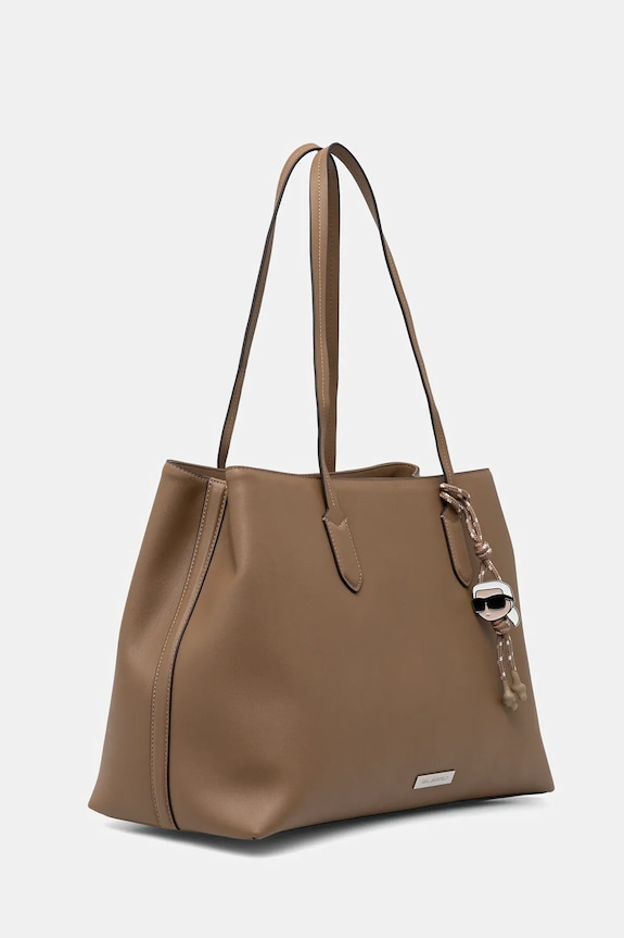 Karl Lagerfeld torebka IKON B1W30001 brązowy SS26