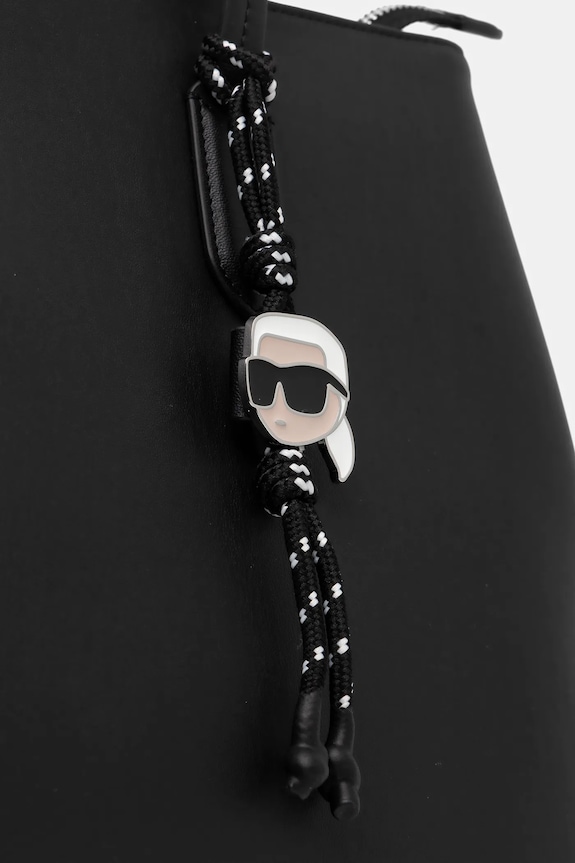Kabelka Karl Lagerfeld IKON čierna B1W30001