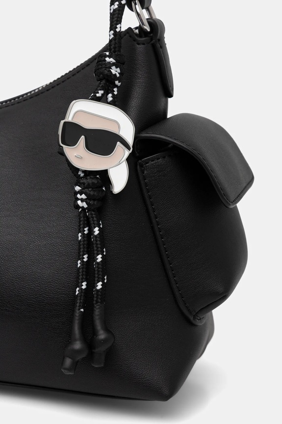Kabelka Karl Lagerfeld IKON čierna B1W30004