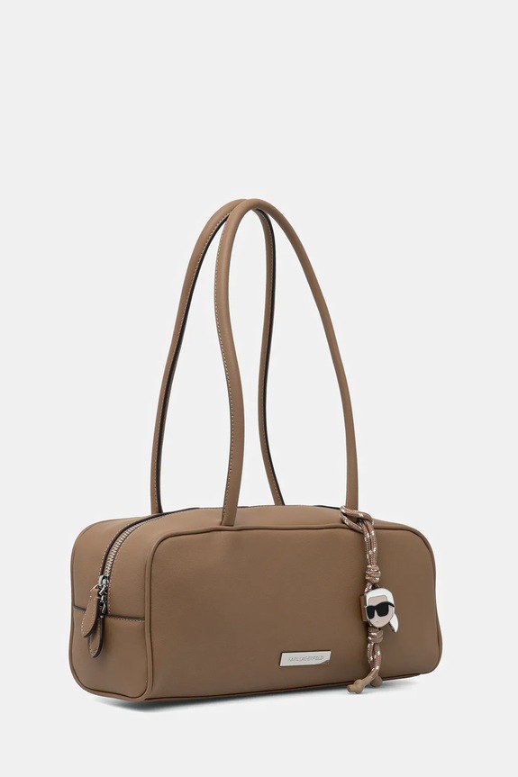 Kabelka Karl Lagerfeld IKON B1W30005 hnedá SS26