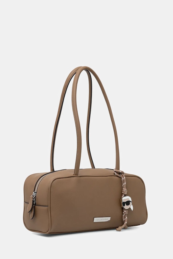 Kabelka Karl Lagerfeld IKON B1W30005 hnedá SS26