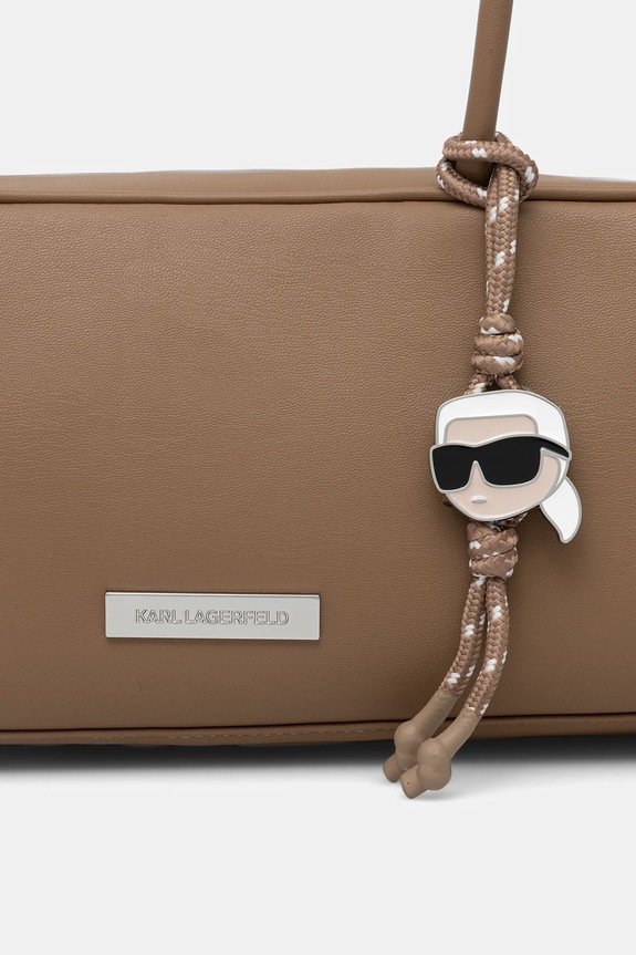 Kabelka Karl Lagerfeld IKON hnedá B1W30005