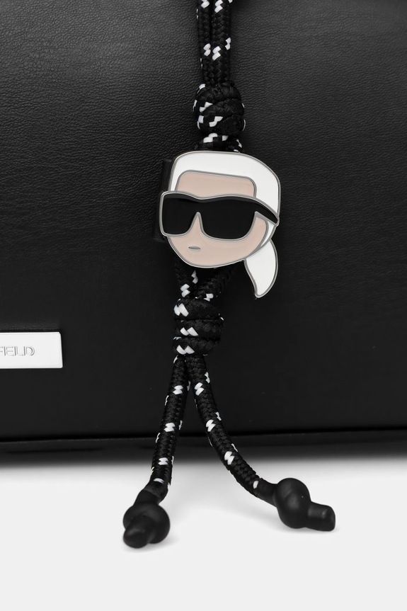 Karl Lagerfeld geantă IKON negru B1W30005
