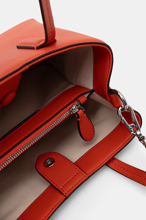 Τσάντα Karl Lagerfeld IKON B1W30003 πορτοκαλί