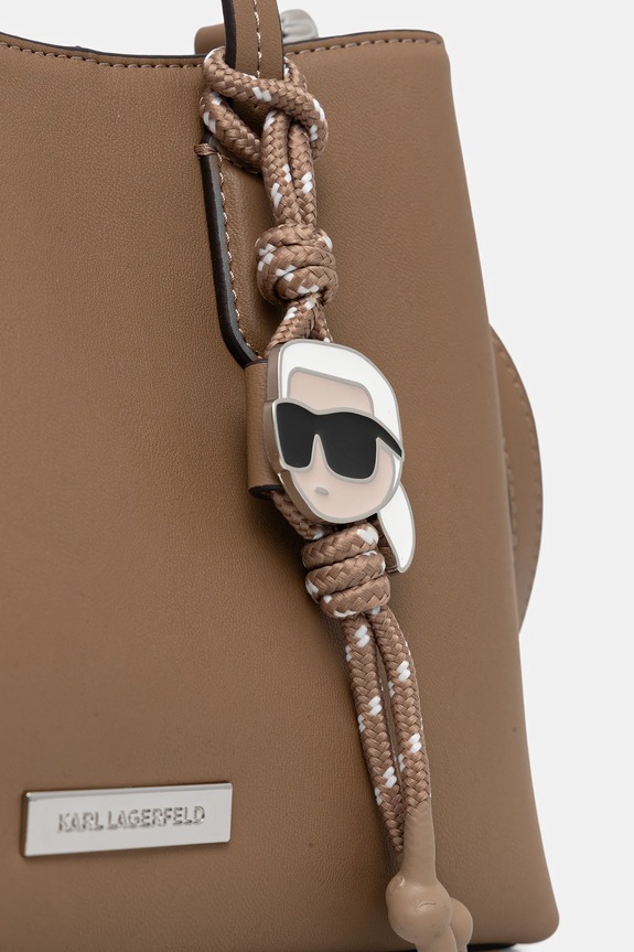 Karl Lagerfeld kézitáska IKON barna B1W30003
