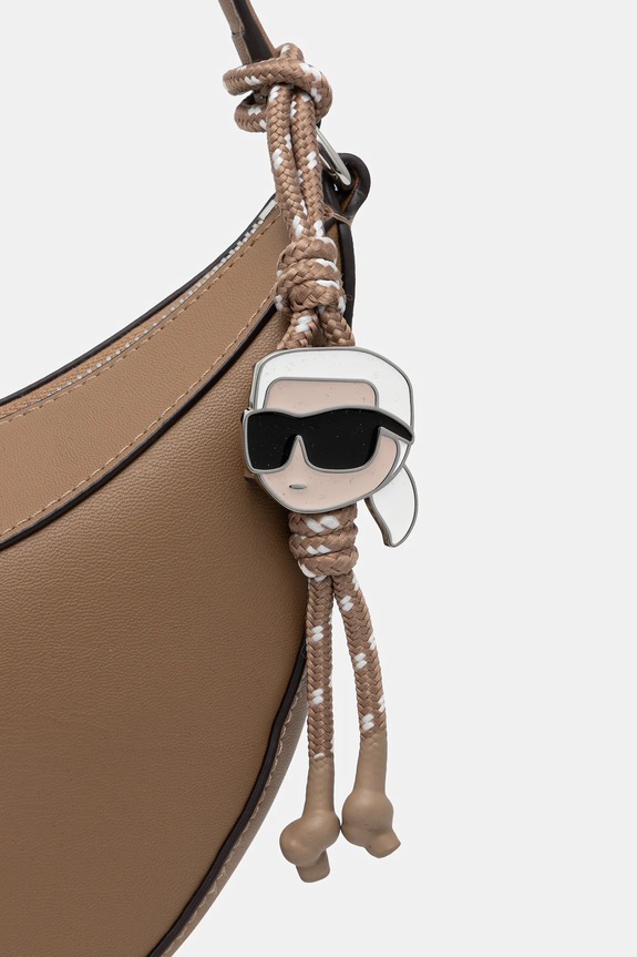 Karl Lagerfeld geantă IKON maro B1W30009