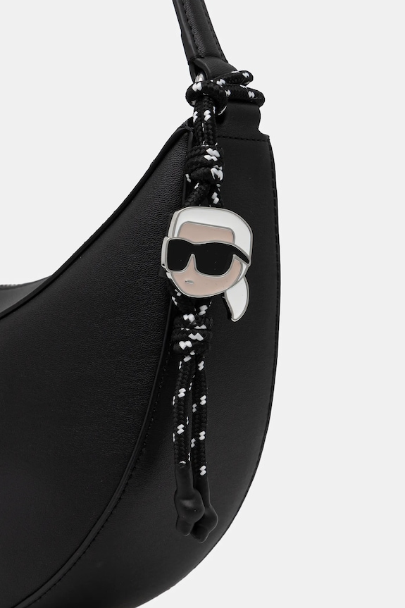 Kabelka Karl Lagerfeld IKON čierna B1W30009