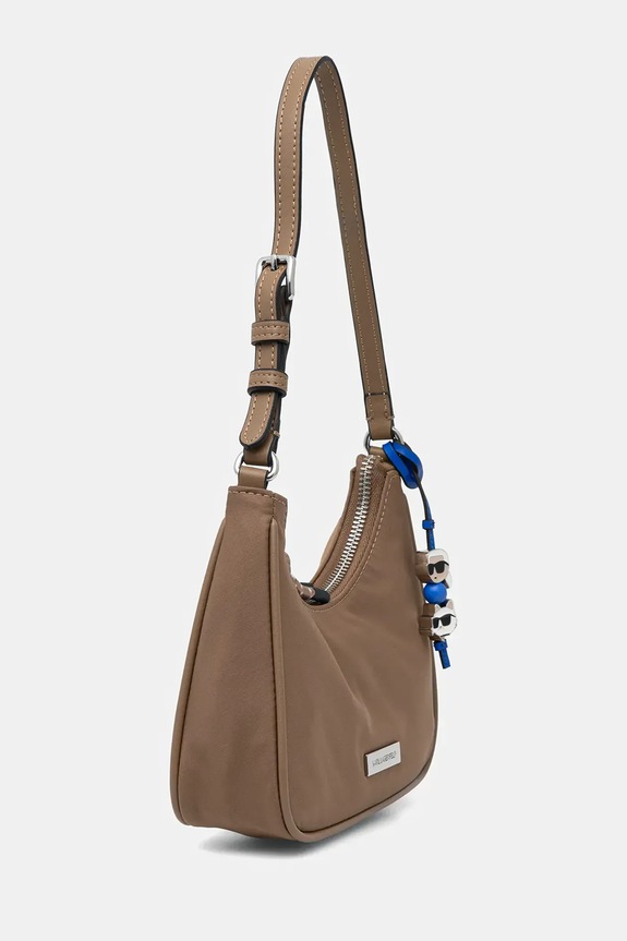 Karl Lagerfeld geantă IKON B1W32068 maro SS26