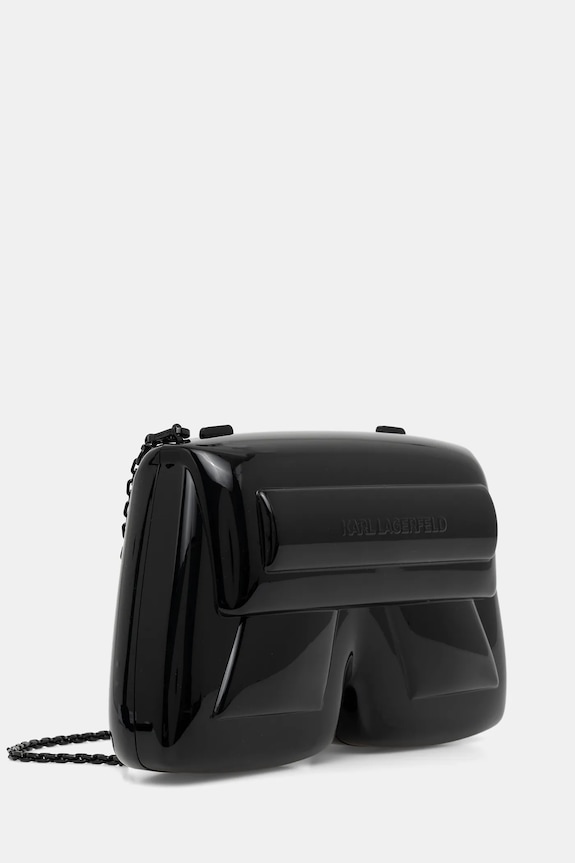Večerna torbica Karl Lagerfeld IKON/K B1W30128 črna SS26