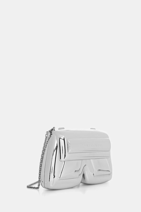Τσάντα Karl Lagerfeld IKON/K B1W30128 ασημί SS26