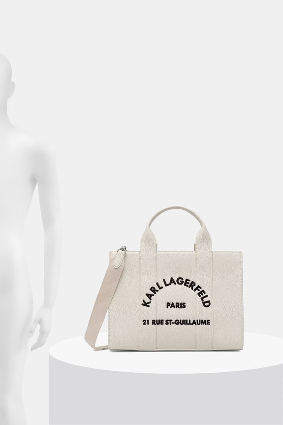 Karl Lagerfeld torebka shopper damska z imitacji skóry K/RSG MD B1W30041