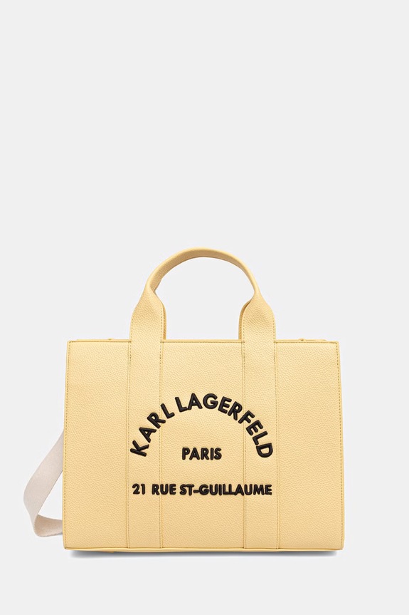 Karl Lagerfeld сумка tote женская из искусственной кожи K/RSG MD жёлтый B1W30041